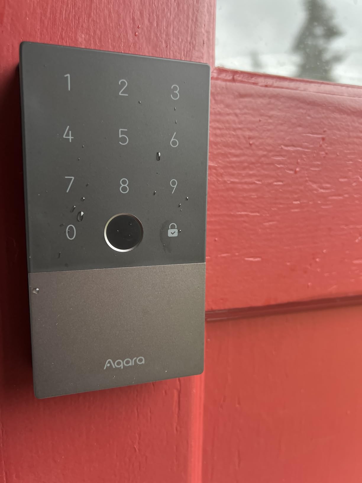 Aqara Smart Lock U100, Apple Home Key, Fingerprint Deadbolt, Gray customer photo 1
