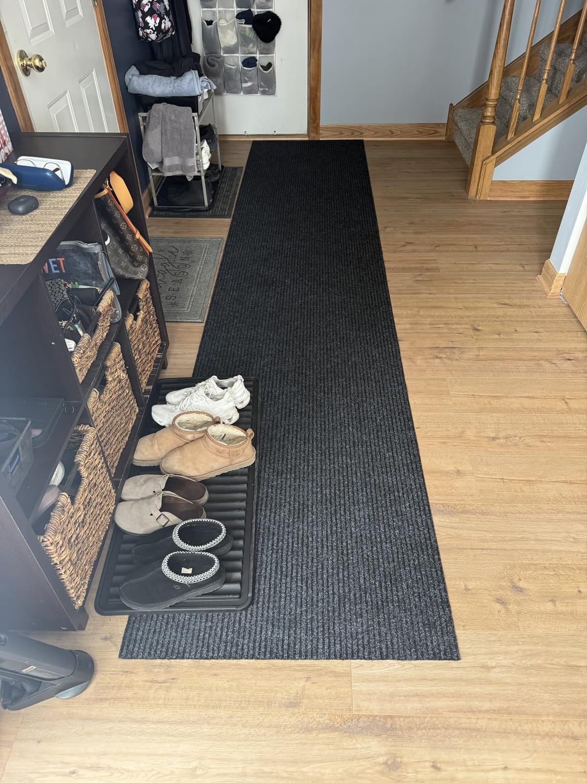 Ottomanson Waterproof Runner Rug 2’x6, Non Slip Indoor Outdoor Door Mat customer photo 1
