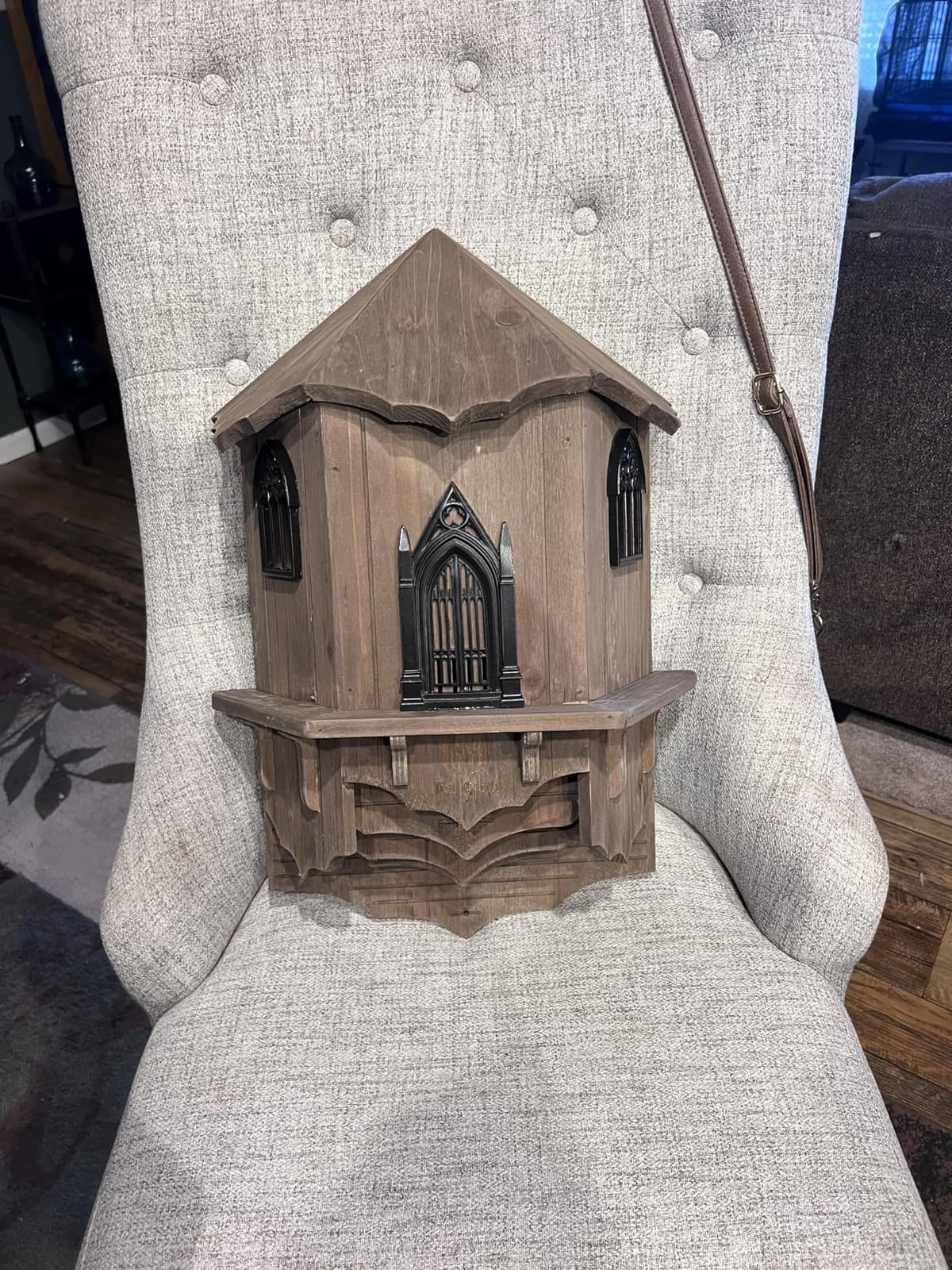 VIREESR Bat House for Outdoors, Castle 3-Chamber Bat Box, 100-Capacity customer photo 2