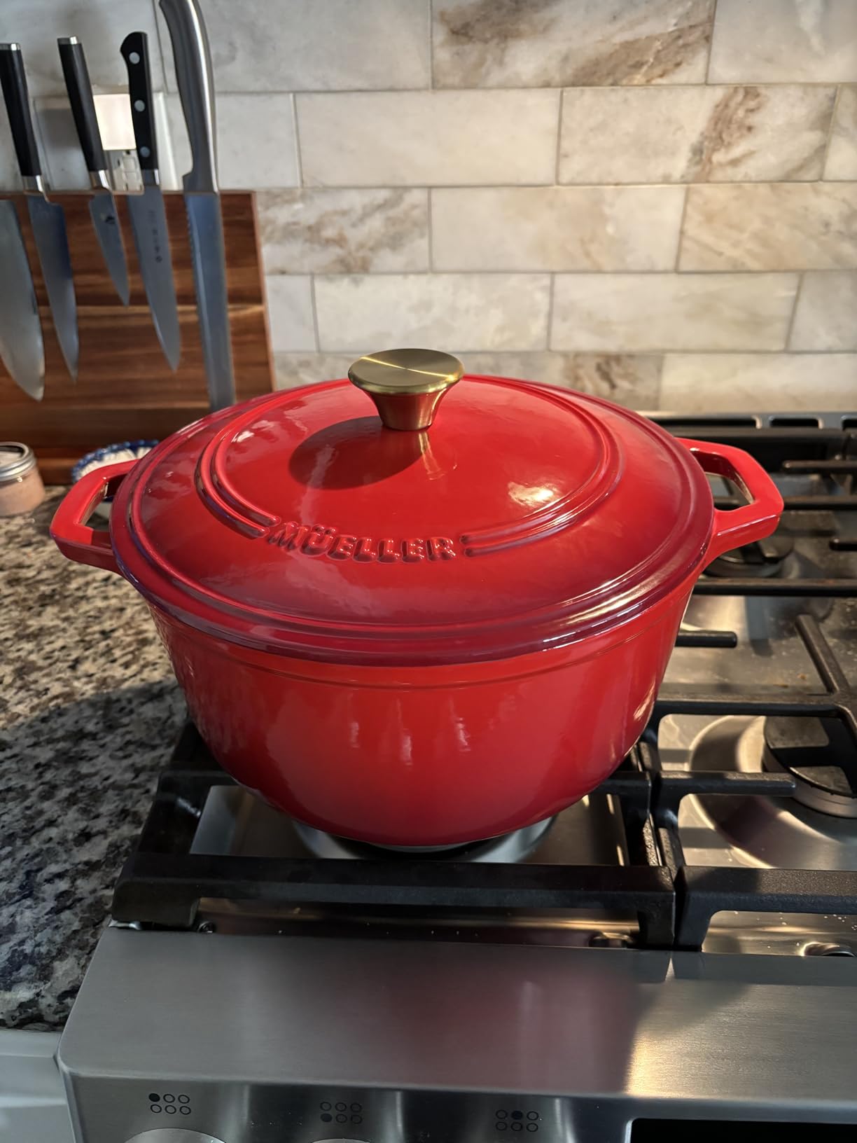 Mueller DuraCast 6 Quart Enameled Cast Iron Dutch Oven Pot with Lid customer photo 2