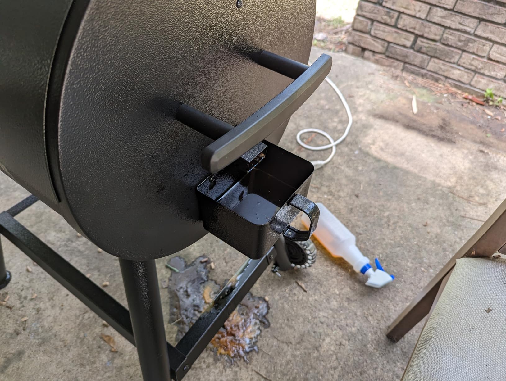 DAMNISS Wood Pellet Grill & Smoker 8-in-1 Pellet Grill with Automatic Temperature Control, & Rain Cover 456 Sq in Area for Backyard Camping Outdoor customer photo 1