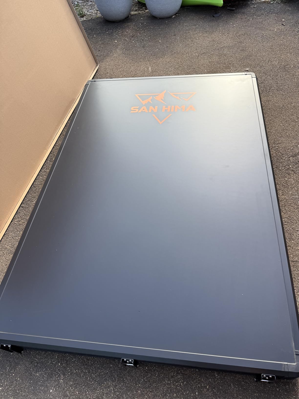 SanHima Hotham Rooftop Tent Hard Shell, Aluminium Roof Top Tent for Car SUV Truck customer photo 2