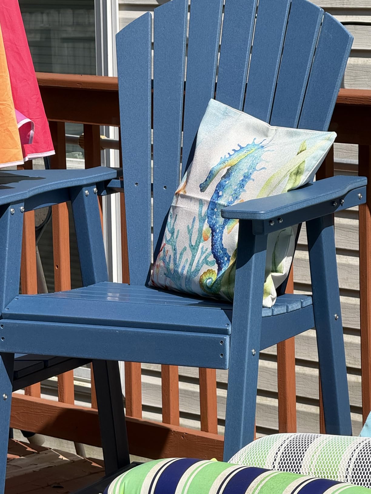 FOOWIN Tall Adirondack Chairs Set of 2 with Double Connecting Trays customer photo 1