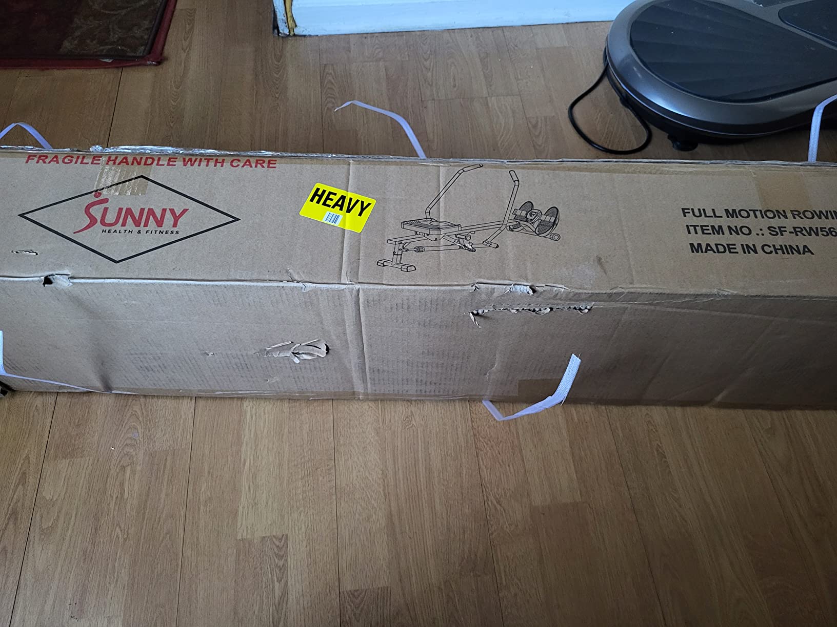 Sunny Health & Fitness Smart Full Motion Rower customer photo 1