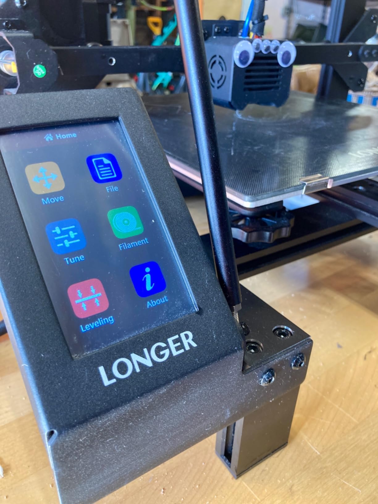 Longer LK5 Pro 3D Printer Fully Open Source Motherboard Upgrade to TMC 2209 4 Silent Driver, DIY for Families and Schools FDM 3D Printers with Large Print Size 11.8x11.8x15.7 Inch, Compatible with PLA customer photo 1