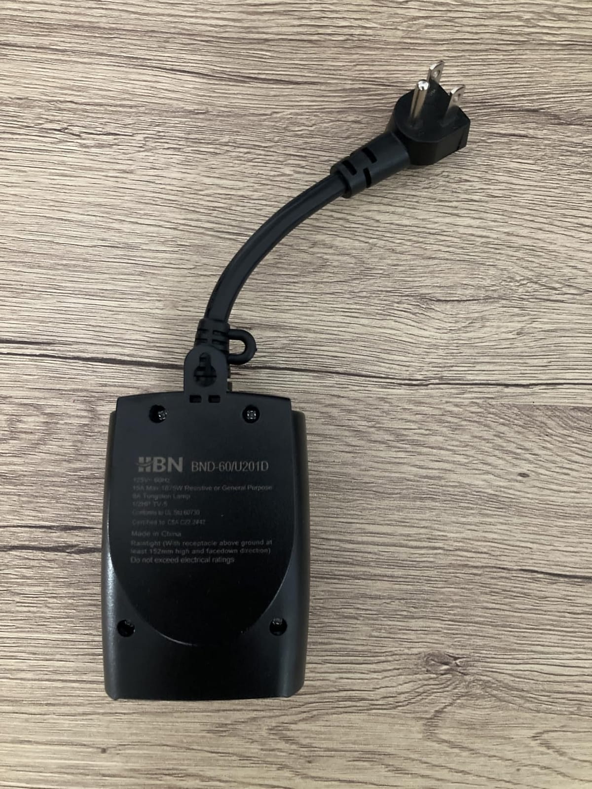 HBN Outdoor Timer Outlet Waterproof, 24 Hour Mechanical Light Timers for Electrical Outlets Outdoor Weatherproof, 2 Grounded Outlets for Christmas Lights, Holiday Decorations, 15A 1/2HP customer photo 2