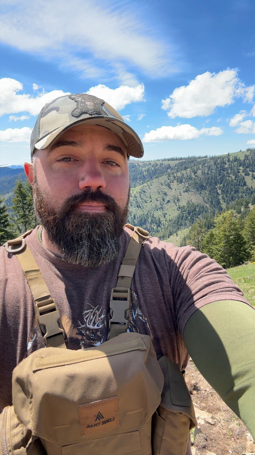 Lone Trail Binocular Harness Chest Pack - Bino Harness Hunting Chest Rig customer photo 2