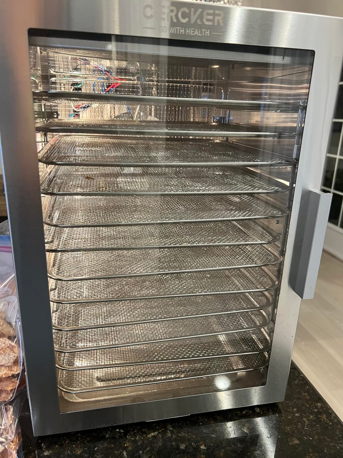 Food-Dehydrator Machine Adjustable Temperature 12 Trays 800W Food Dryer customer photo 2