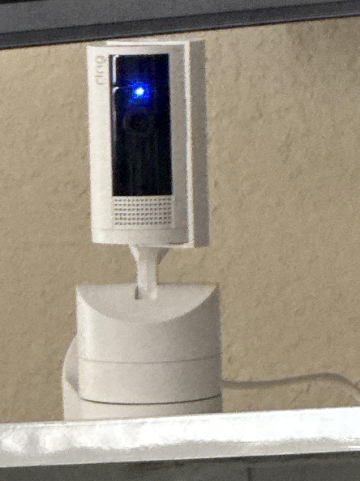 Ring Pan-Tilt Indoor Cam (newest model) — See all around your home or business with 360° pan coverage, HD video, plus Two-Way Talk (2024 release), White customer photo 1