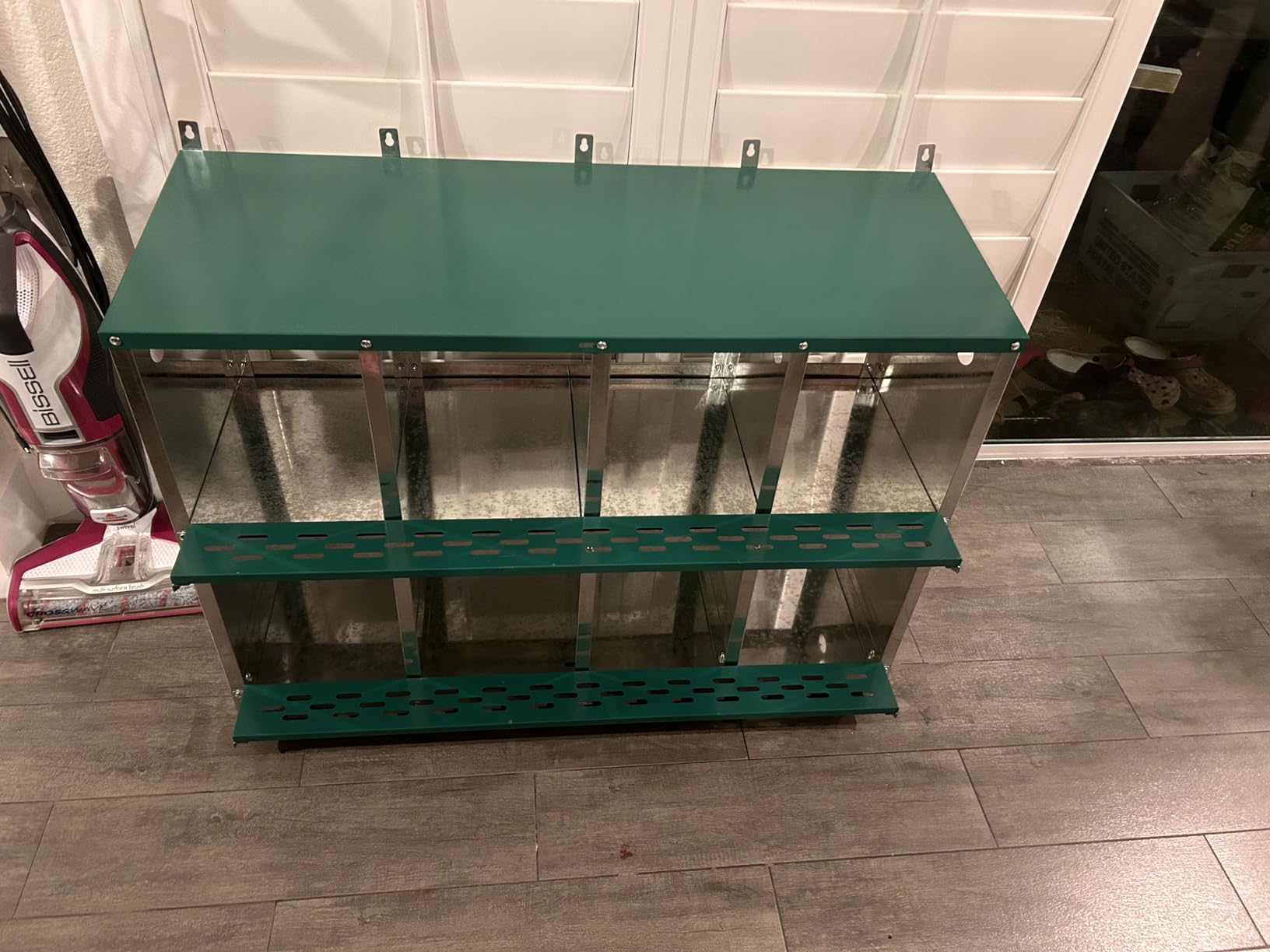 Chicken Nesting Box, 8 Compartment Metal Nesting Box customer photo 1