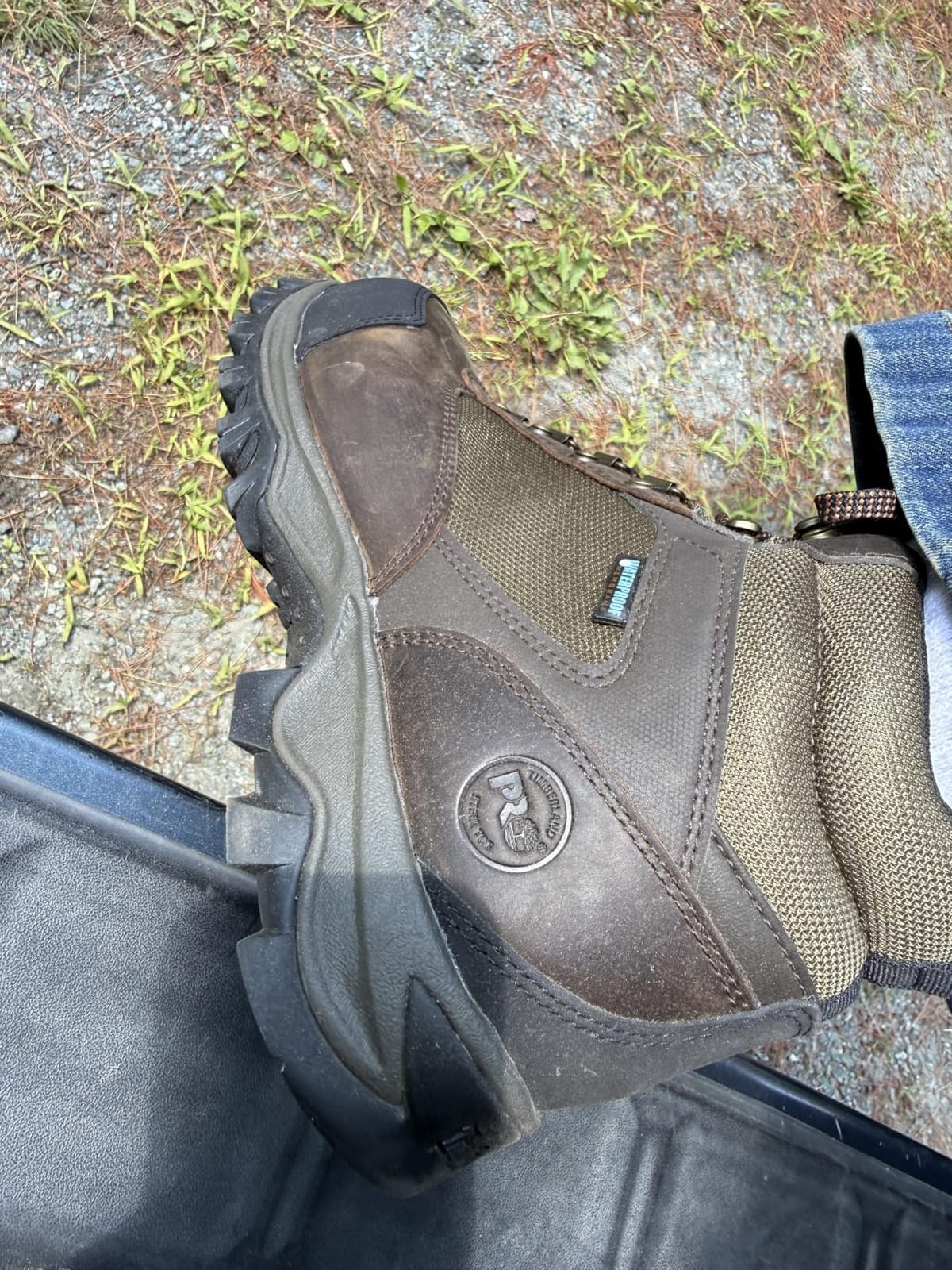 Timberland PRO mens Keele Ridge Steel Safety Toe Waterproof Industrial Hiking customer photo 1