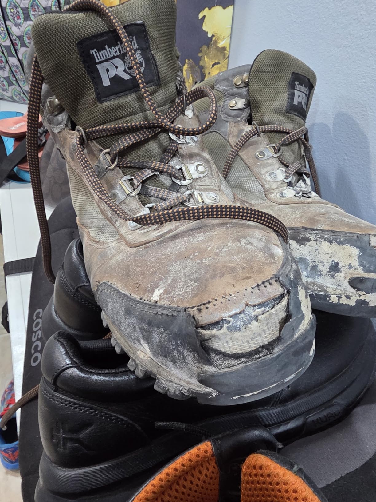 Timberland PRO mens Keele Ridge Steel Safety Toe Waterproof Industrial Hiking customer photo 2