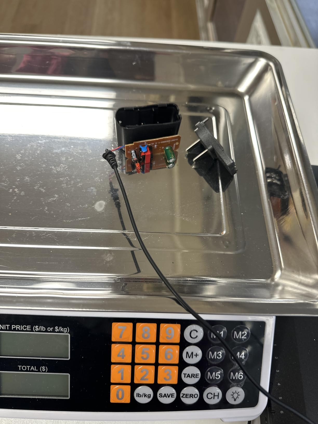 Price Computing Scale 88lb/40kg Commercial Food Scale for Produce Meat with Stainless Steel Large Platform, LCD Display, and Green Bright Backlight for Farmers Markets, Deli, (Not for Trade) customer photo 2