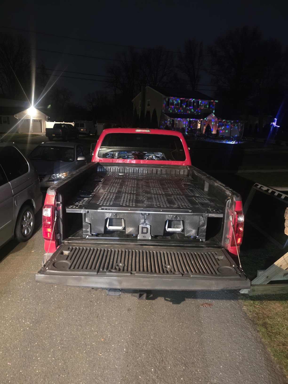 DECKED Truck Bed Storage System Includes System Accessories | Compatible with Ford F150 (2015-current) 6'6