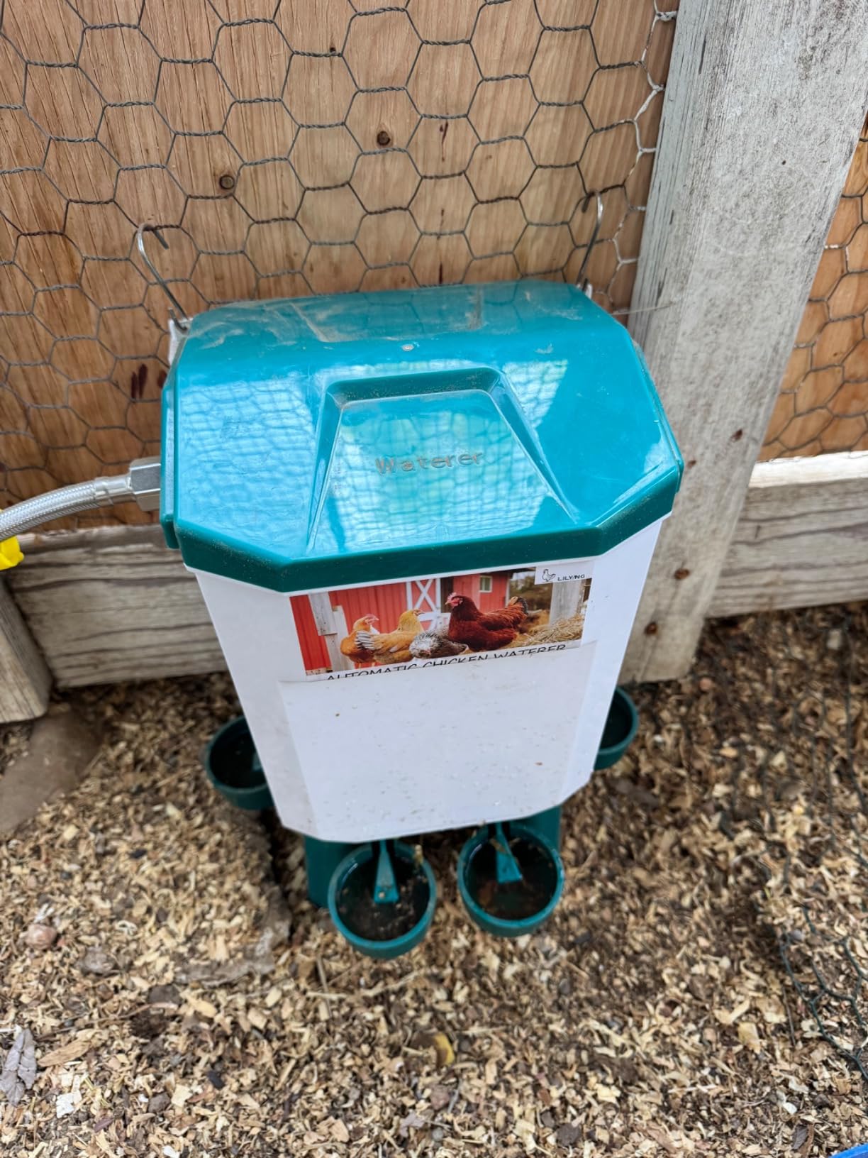 Lilyang Automatic Chicken Waterer, Auto Water Refills customer photo 2