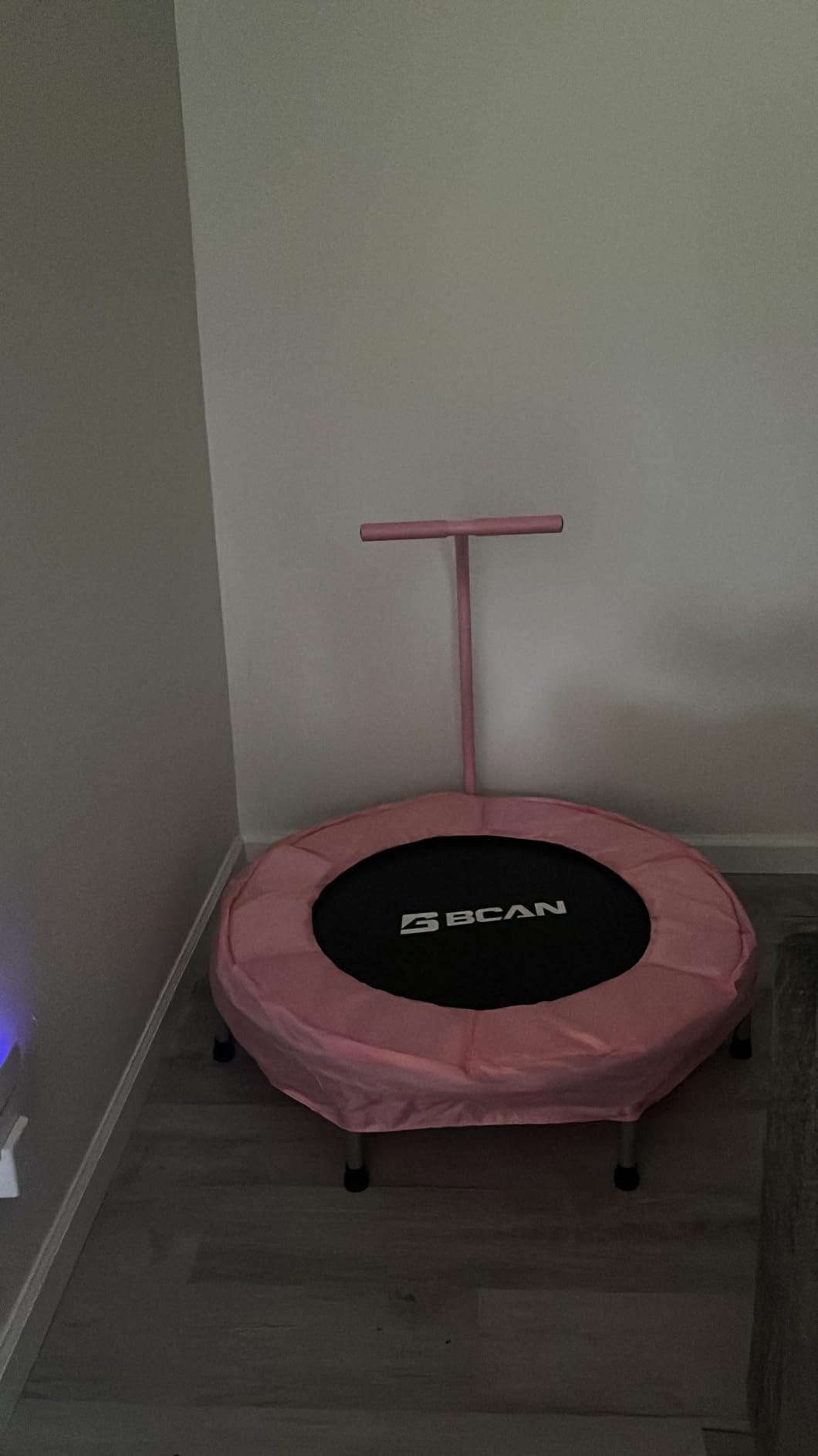 BCAN SP1 36'' Kids Toddler Trampoline Indoor, Foam Handle | FED Fitness customer photo 1