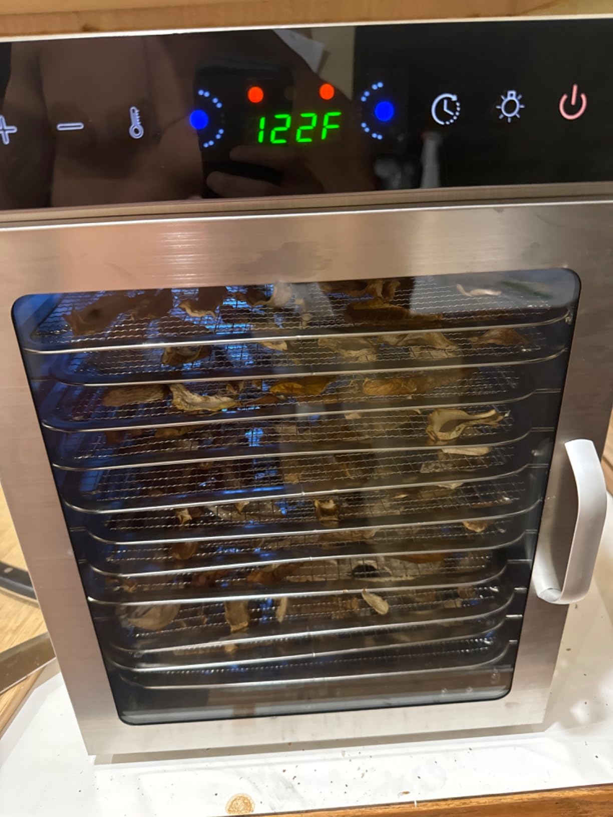 HOPERAN 12 Tray Food Dehydrator Machine for Jerky, Fruit, Herb & Dog Treats customer photo 1