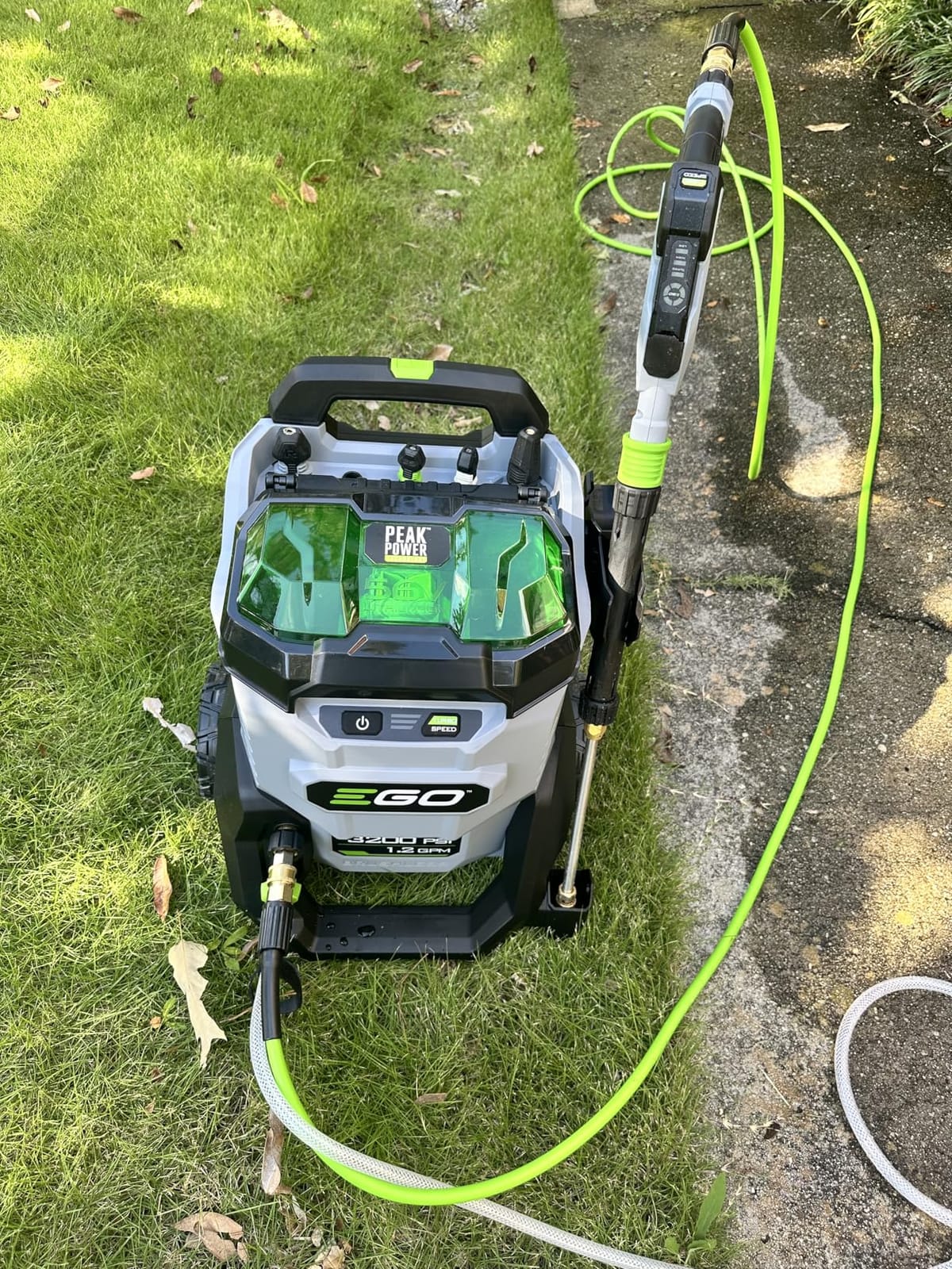 EGO POWER+ Electric Pressure Washer, 3200 PSI Power Washer - HPW3200 customer photo 2