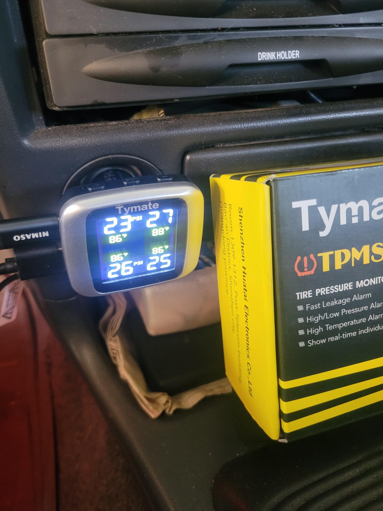 Tymate TM7 RV Tire Pressure Monitoring System, TPMS Set of 4 Sensors customer photo 1