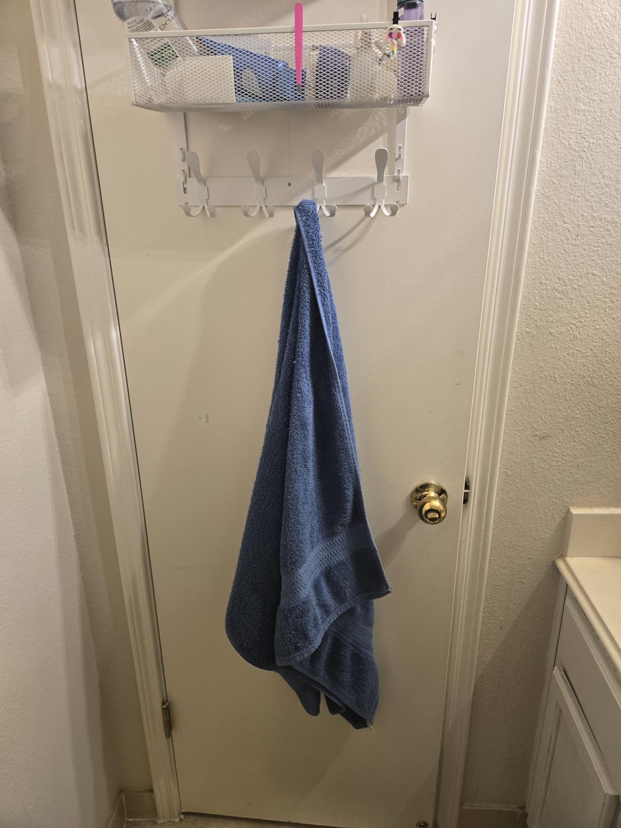 Over the Door Hooks Organizer,Door Hanger Fits Doors 1 3/4
