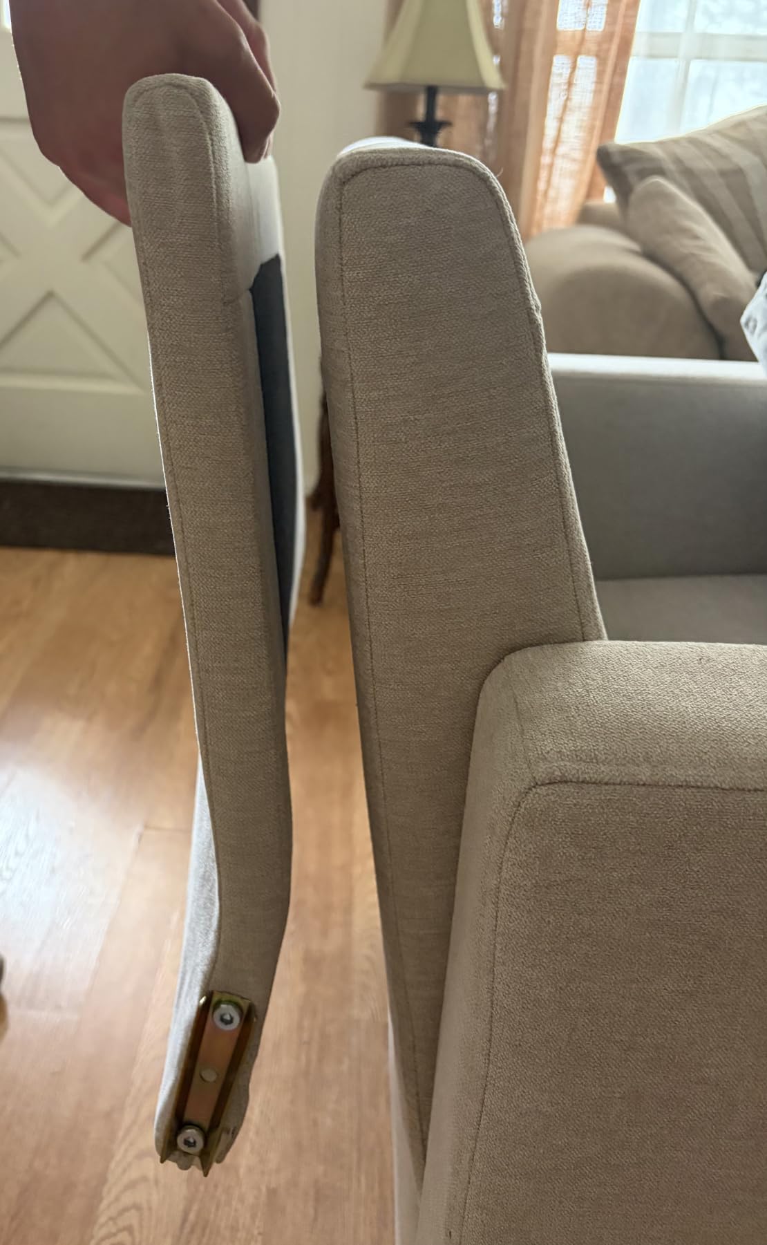 Weture Mid-Century Accent Chair, Dark Grey Armchair Living Room Chairs customer photo 2