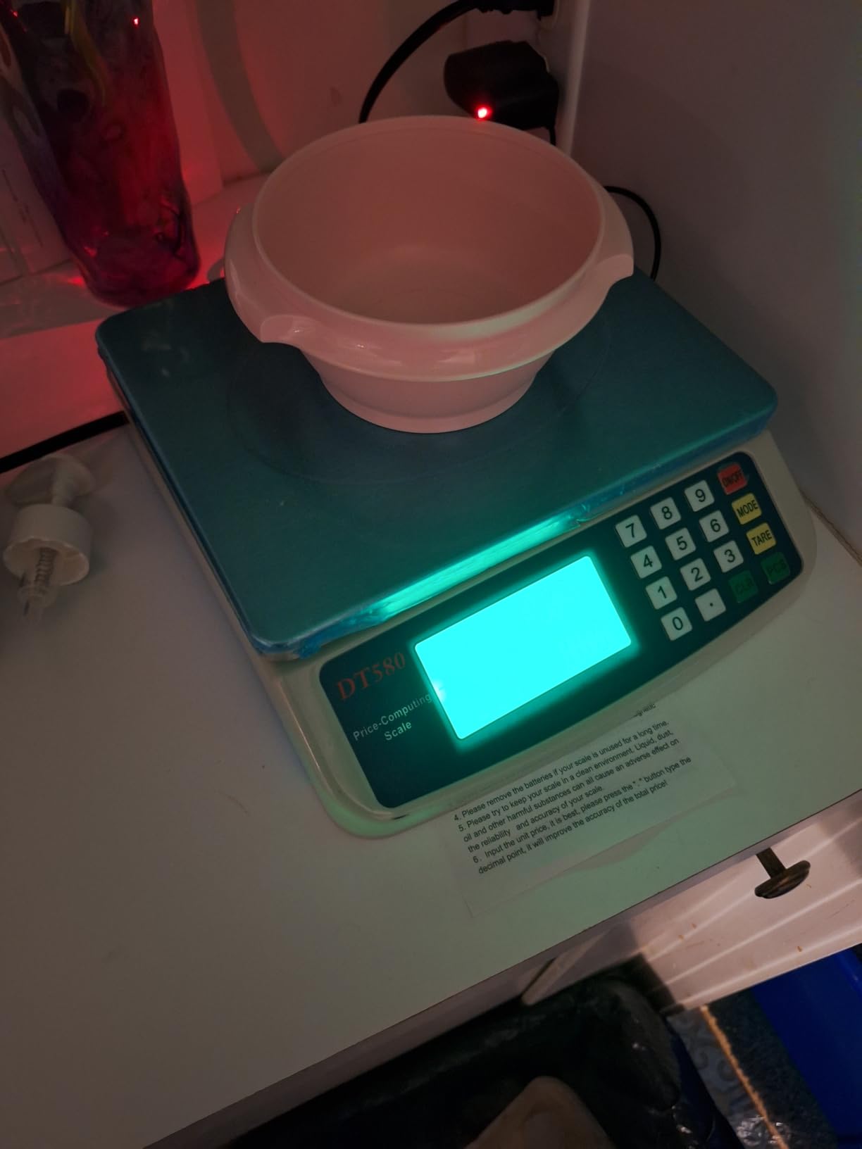 Large Digital Kitchen Scale 40kg/88lb Stainless Steel Price Computing Scale Counting Scale Deli Scale with LCD Display for Baking Bread Cooking Meat Prep Parts and Coins Adapter Included customer photo 2