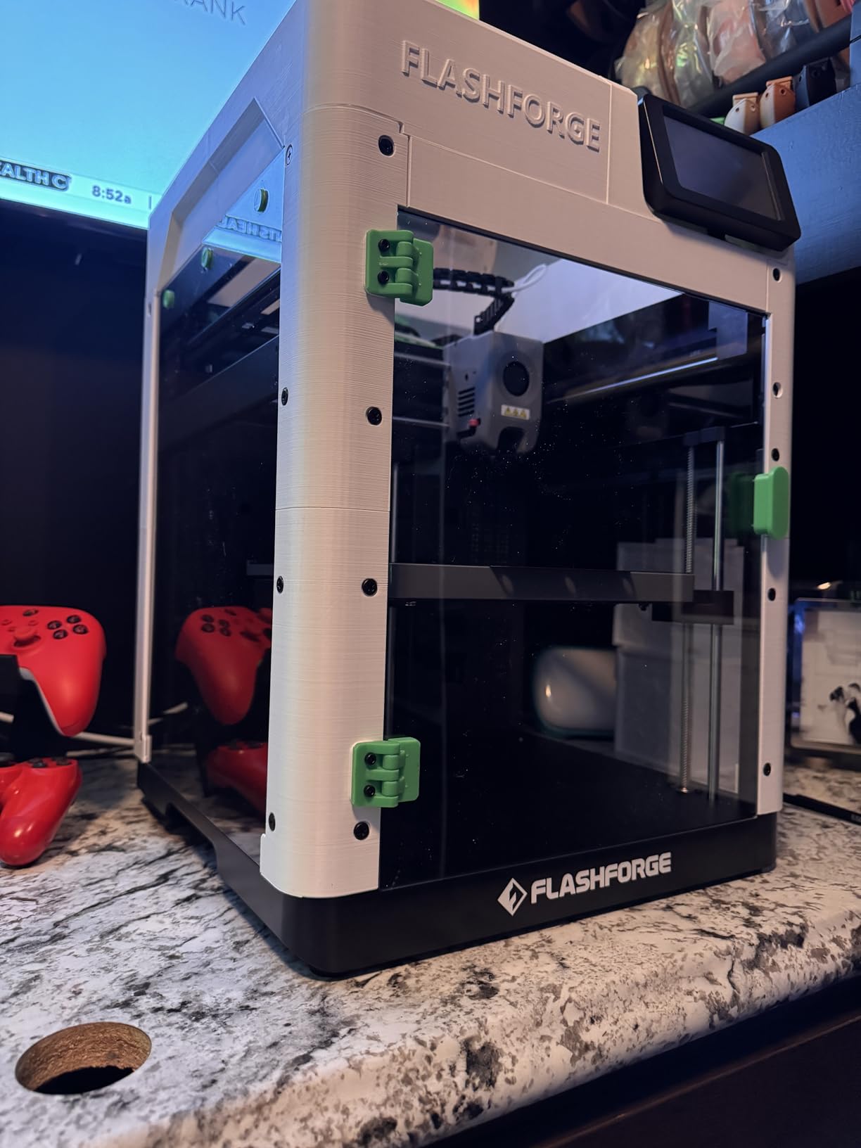 Official FLASHFORGE AD5M 3D Printer Enclosure 3MM PC Kit,DIY Enclosure Kit customer photo 1