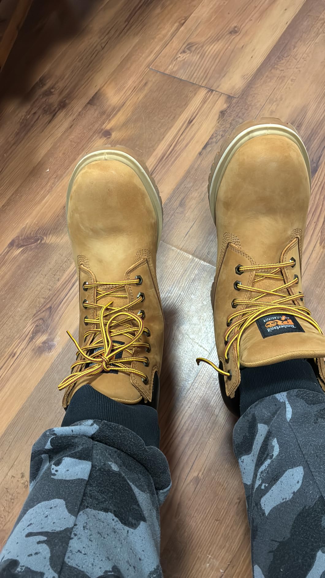 Timberland PRO Men's Direct Attach 6 Inch Soft-toe Insulated Waterproof Industrial Work Boot customer photo 2