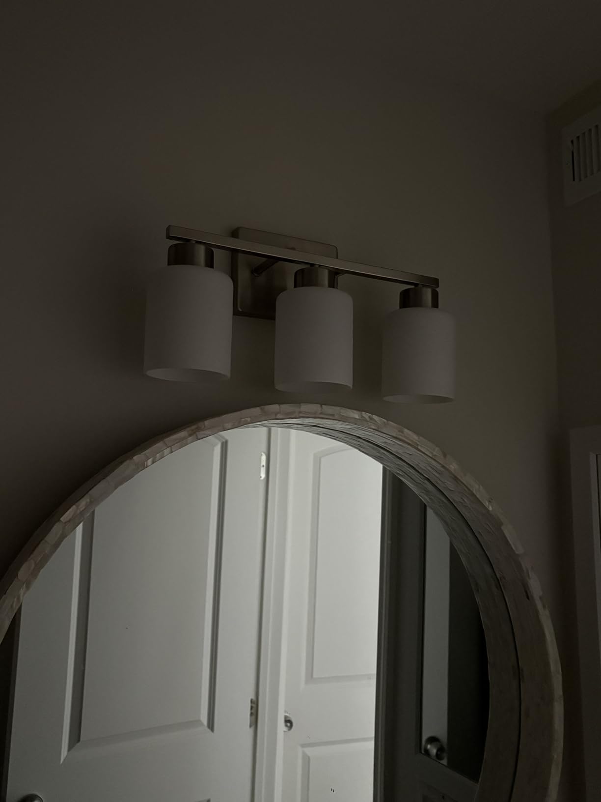 FonmYim Brushed Nickel Bathroom Light Fixtures Vanity Lights Over Mirror customer photo 1