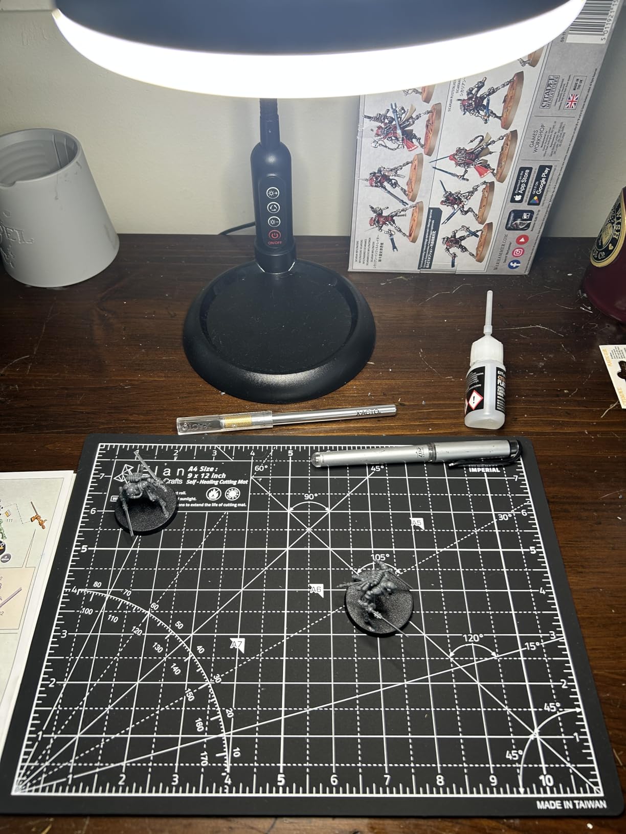 Elan Cutting Mat 36x72 Black & Taupe, Extra Large Self Healing Cutting Mat 36 x 72 Inch, 5-Ply Craft Board Black, Hobby Board for Sewing and Quilting customer photo 2