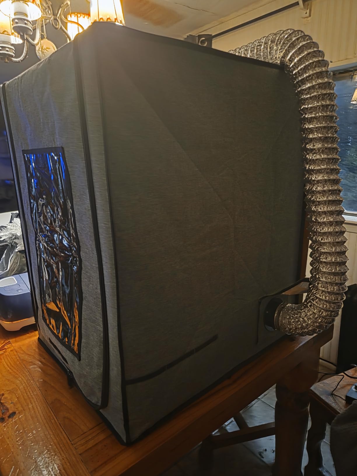 Multifunctional 3D Printer Enclosure Ventilation Eliminate Odors Tent Cover customer photo 2