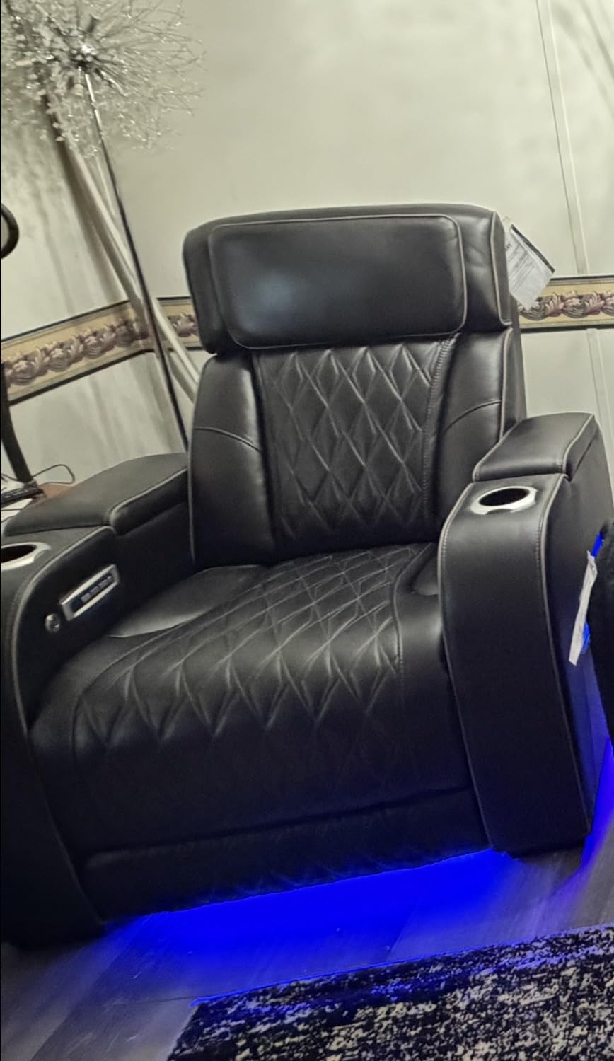 Signature Design by Ashley Boyington Zero Gravity Power Recliner, Gray customer photo 1