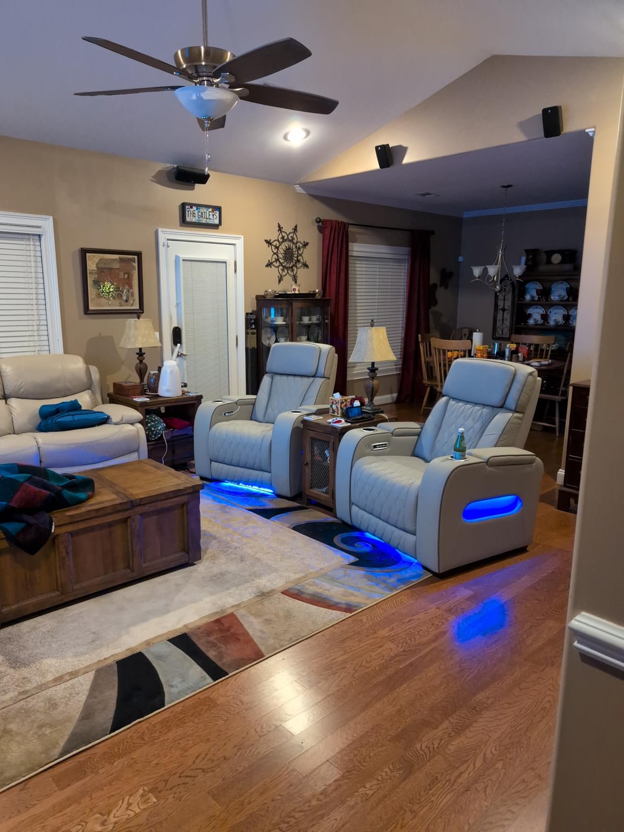 Signature Design by Ashley Boyington Zero Gravity Power Recliner, Gray customer photo 2