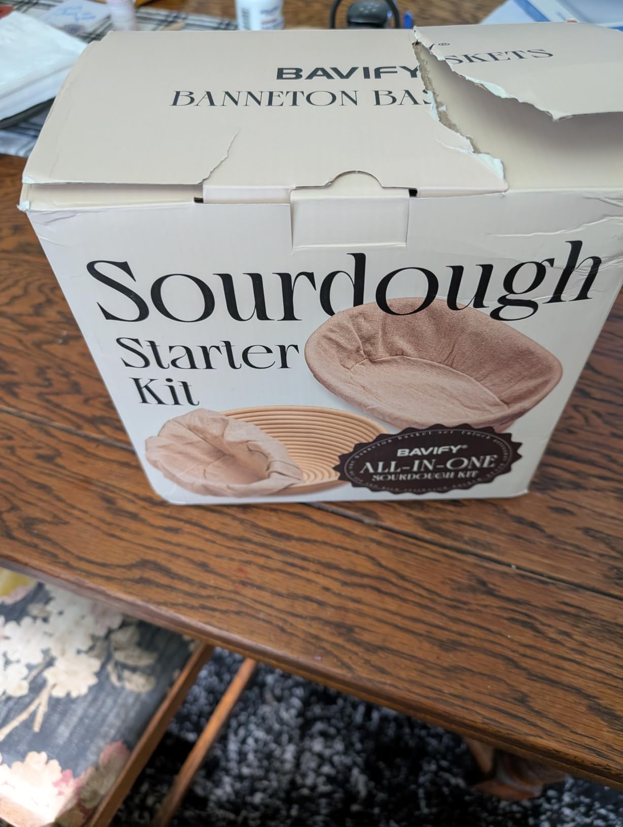 BAVIFY Sourdough Starter Kit, Banneton Bread Proofing Baskets Set customer photo 1