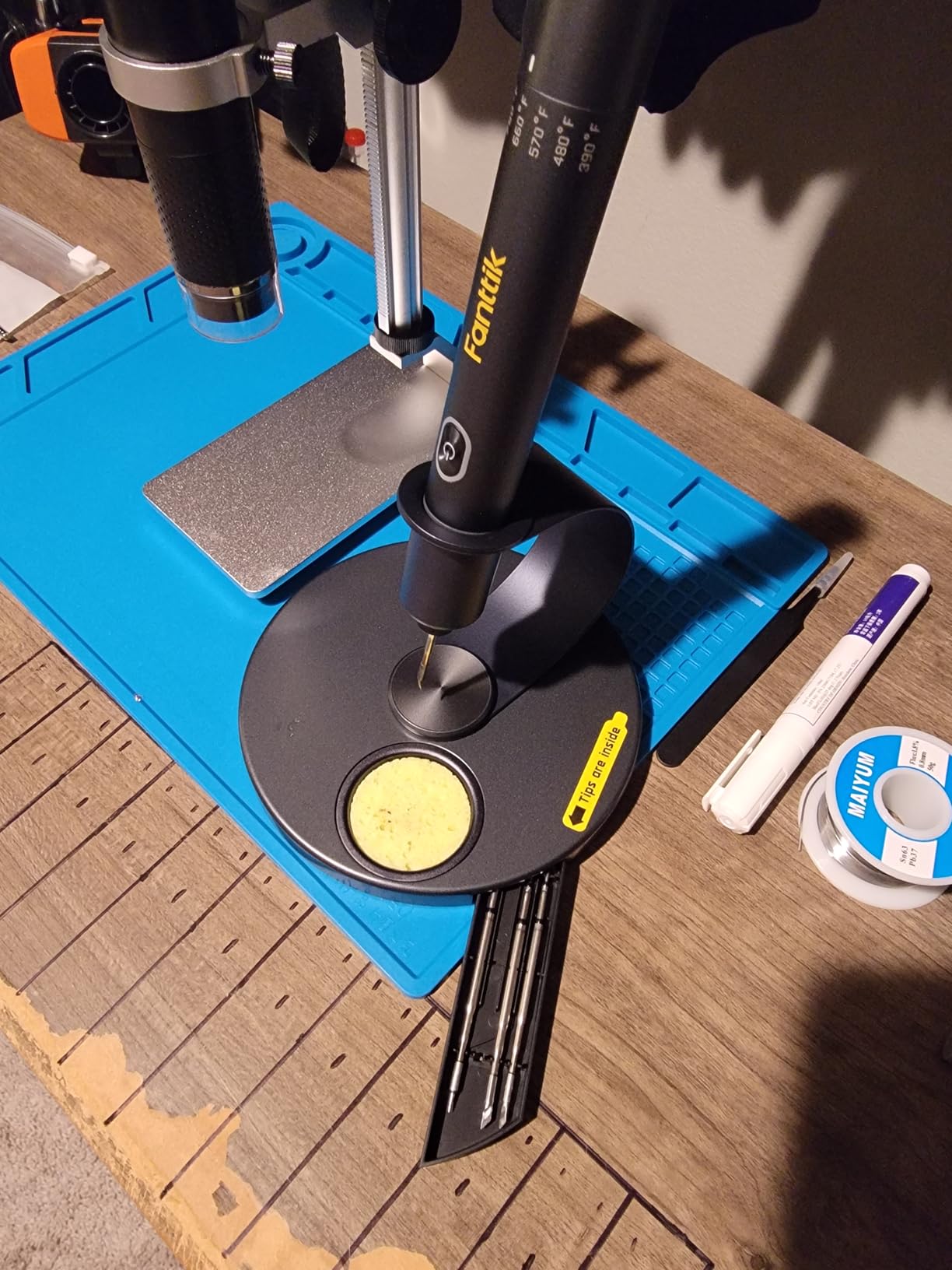 Fanttik T1 Max Soldering Iron Kit, Cordless Soldering Iron customer photo 2