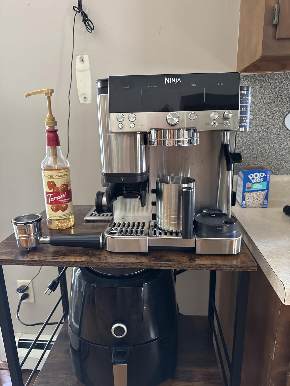 Ninja Luxe Café Premier 3-in-1 Espresso Machine, Drip Coffee, & Cold Brew customer photo 2