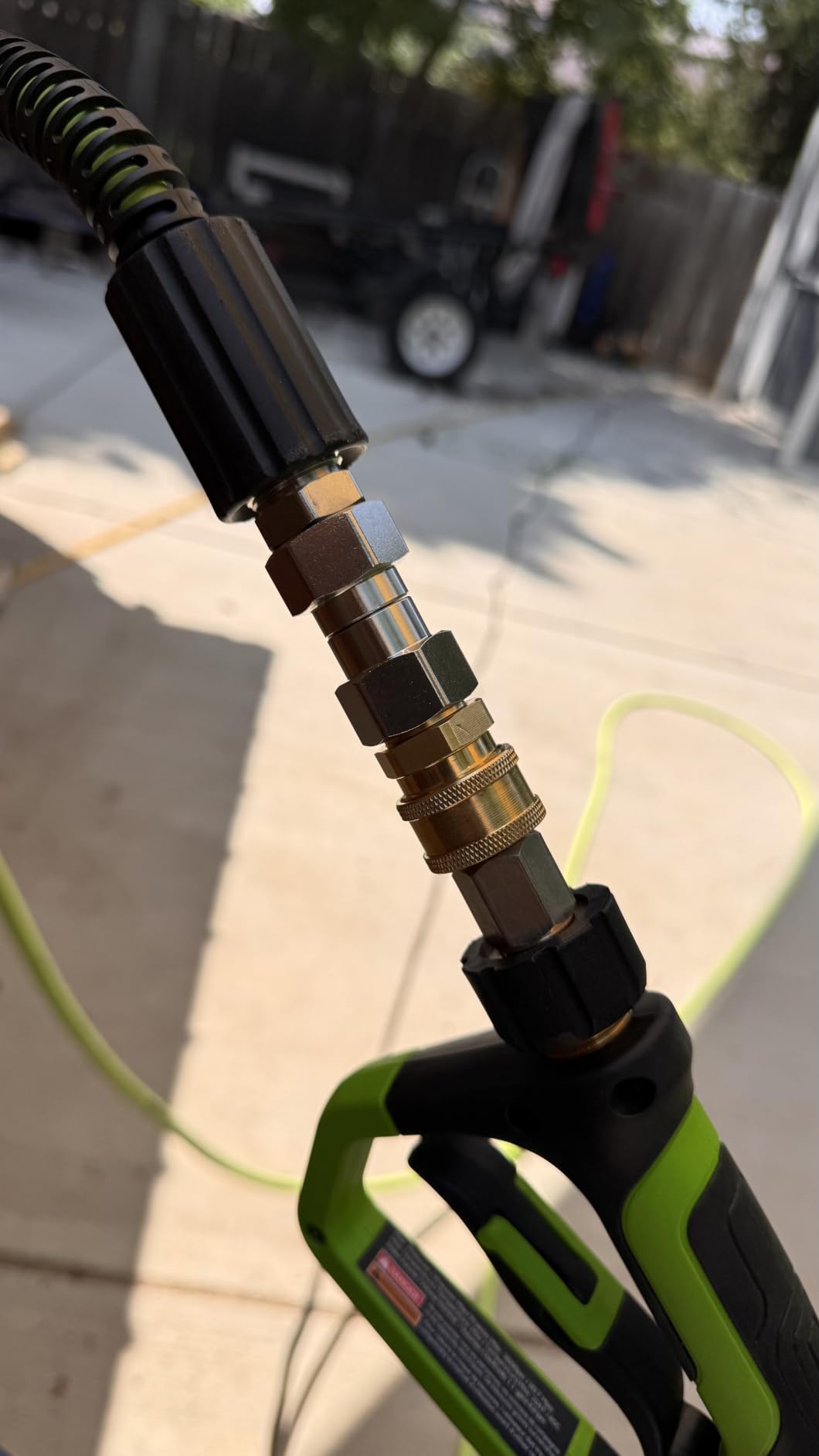 Greenworks 3000 PSI (2.0 GPM Max) Brushless Electric Pressure Washer customer photo 1