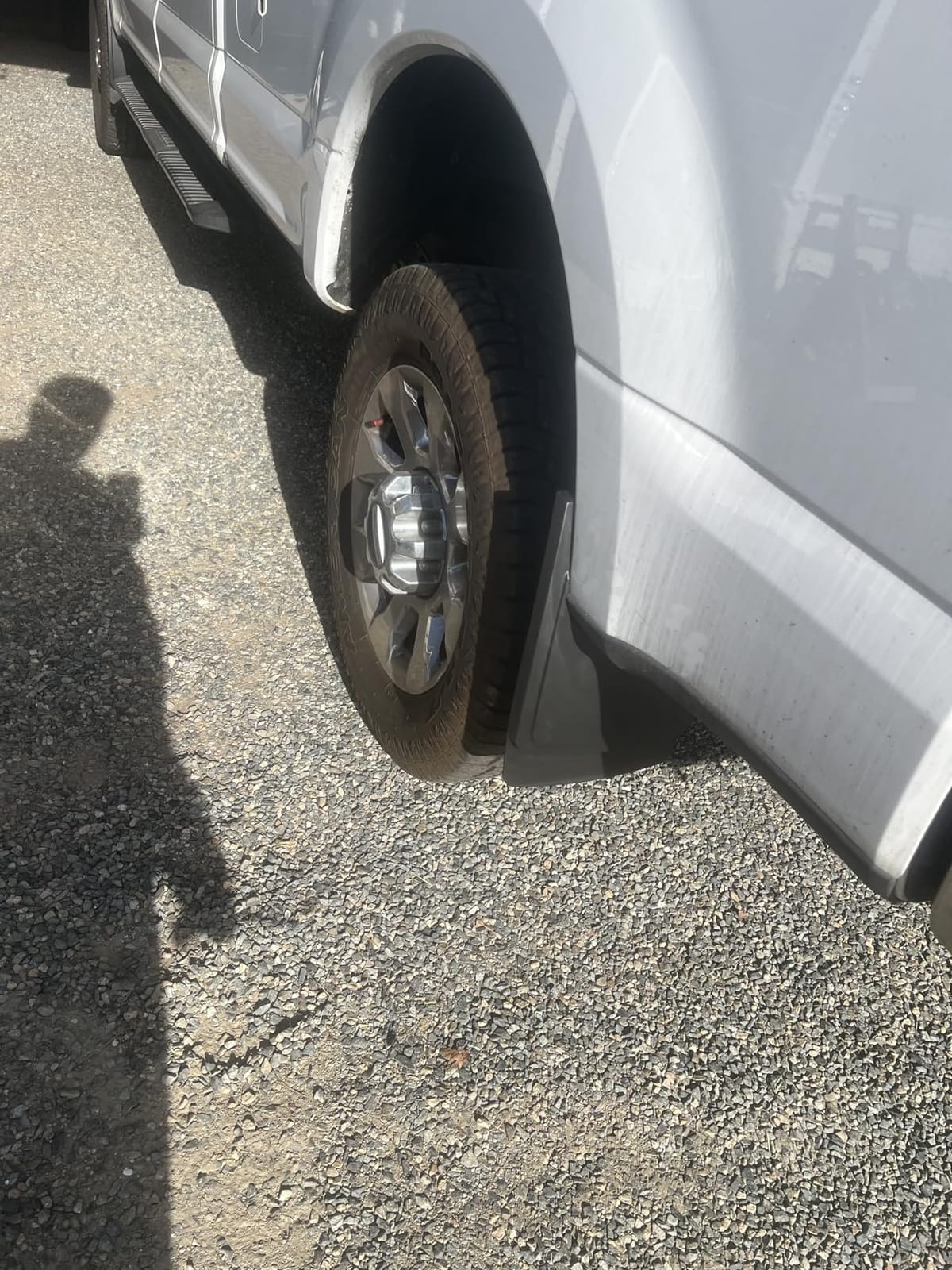 Mud Flaps for 2017-2026 Ford F-250/F-350 Super Duty Without OEM Fender Flares (Single Rear Wheels), No Drill Splash Guards Front & Rear Truck Mud Guards Accessories Set(4pcs) customer photo 2