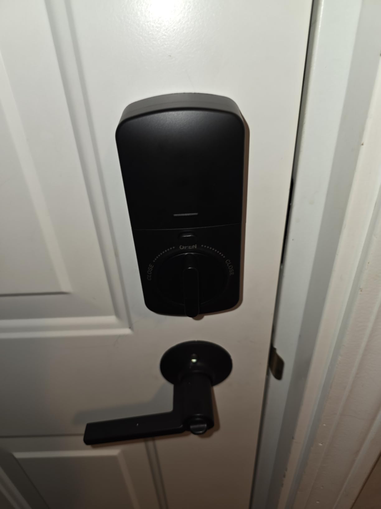 DESLOC B200 Fingerprint Smart Lock with 2 Lever Handles Set,Front Door Lock customer photo 1