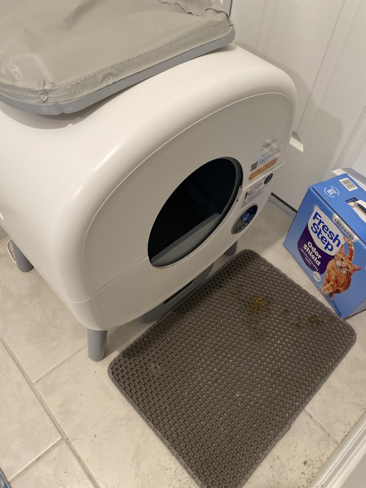 Cumrige Automatic Litter Box,Safety Sensor,App Control,95L Large Capacity customer photo 2