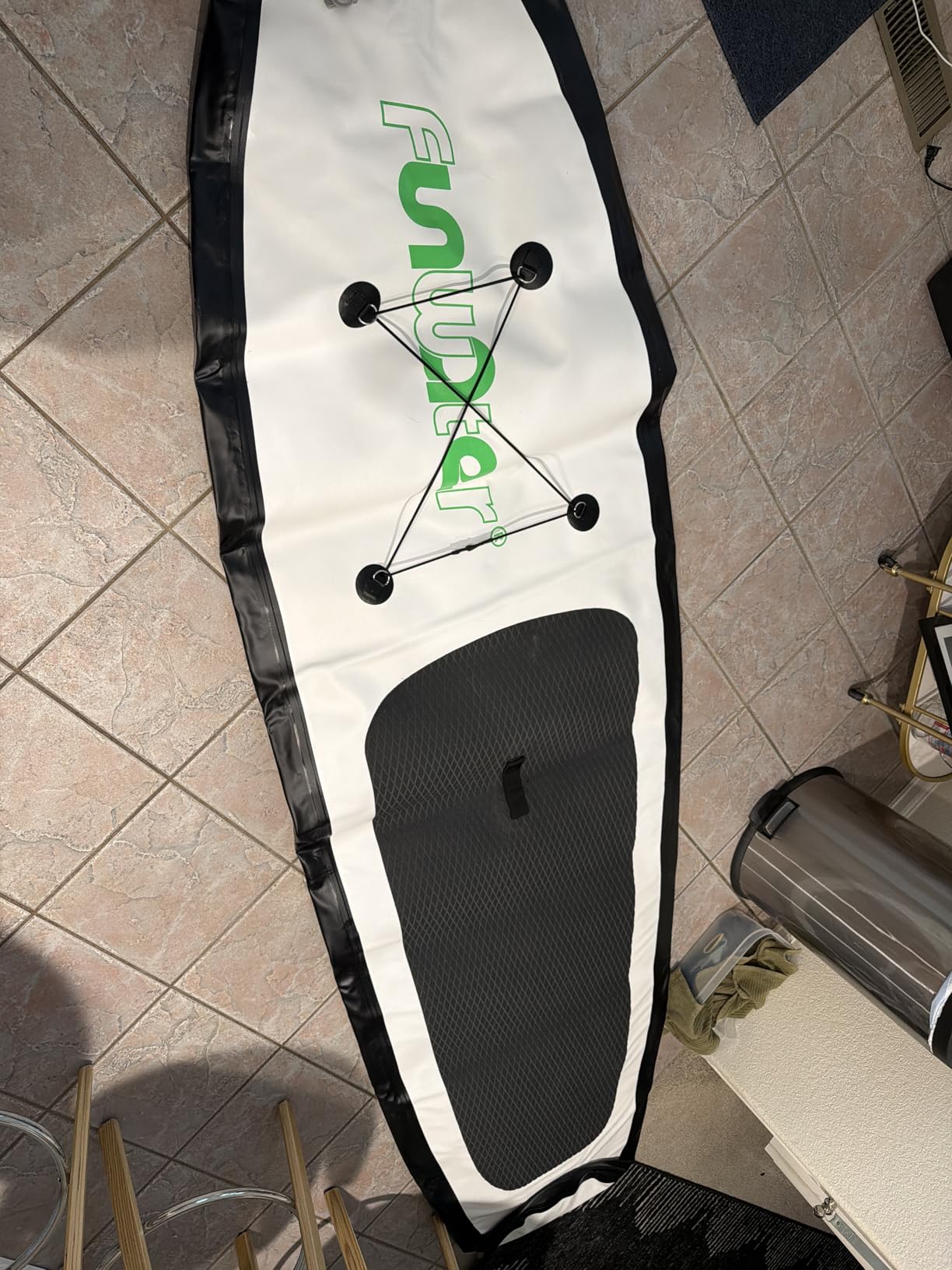FunWater Inflatable Stand Up Paddle Board with Beginners SUP Accessories customer photo 1