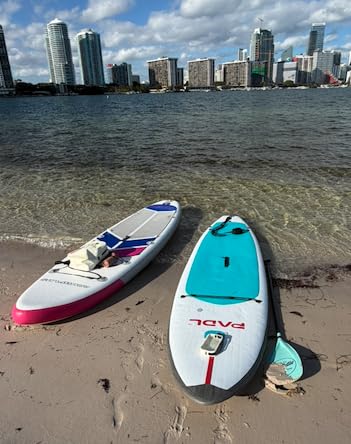 Aqua Plus 6inches Thick Inflatable SUP for All Skill Levels Stand Up Paddle Board,Paddle,Pump,ISUP Travel Backpack, Leash,Shoulder Strap,Youth,Adult Inflatable Paddle Board customer photo 2