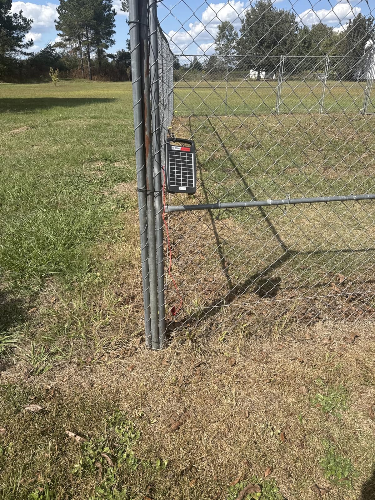 10 Miles Solar Powered Electric Fence Charger, 0.18J Portable for Livestock customer photo 1