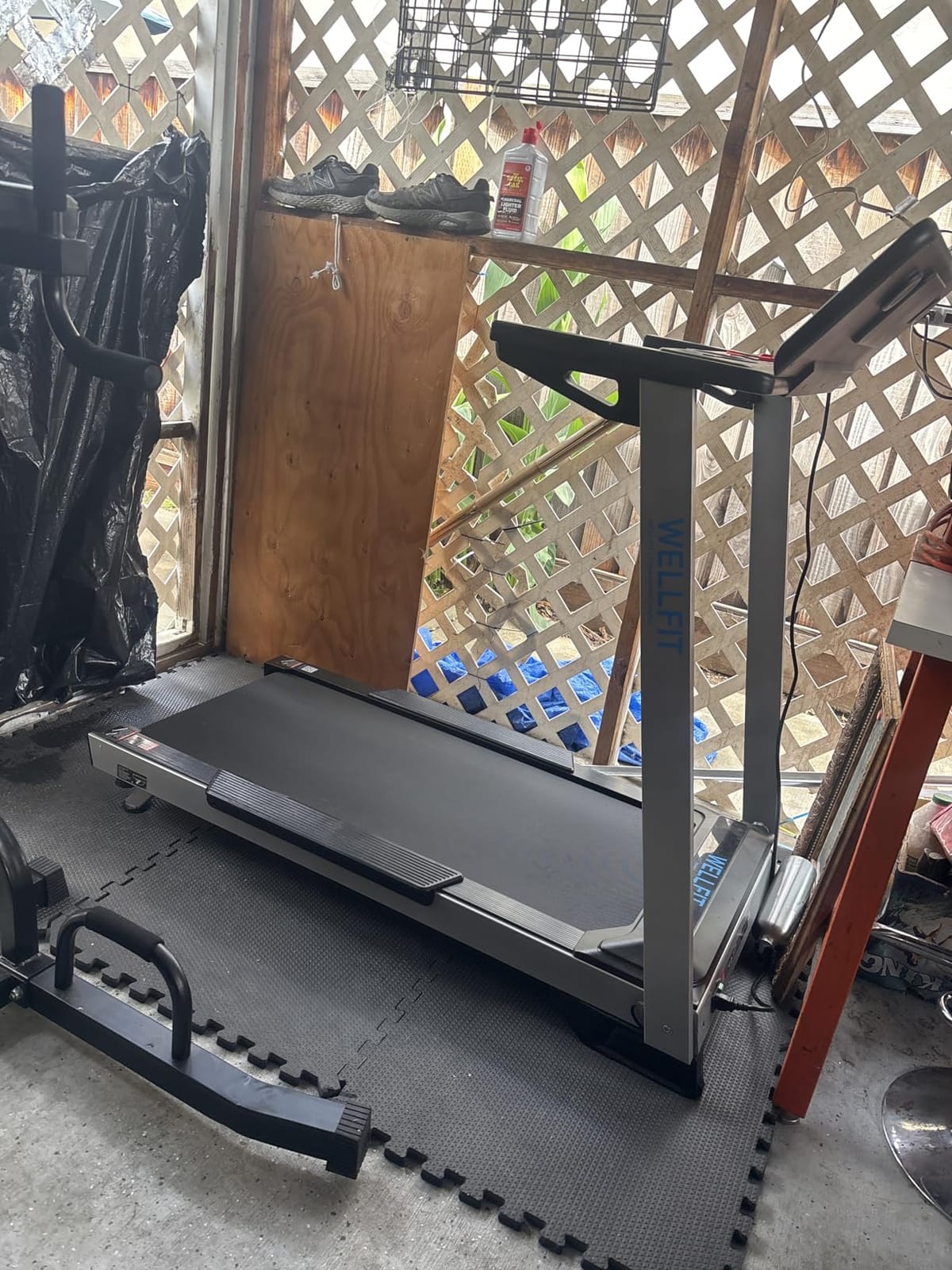 WELLFIT Treadmill for Home, 2 Level Incline Heavy Duty Treadmills customer photo 2