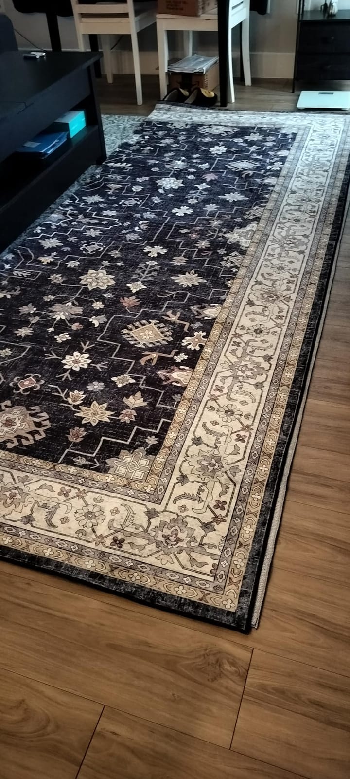 LBRO2M Machine Washable Rug Soft Pet Friendly Carpet 9X12 Gray customer photo 2