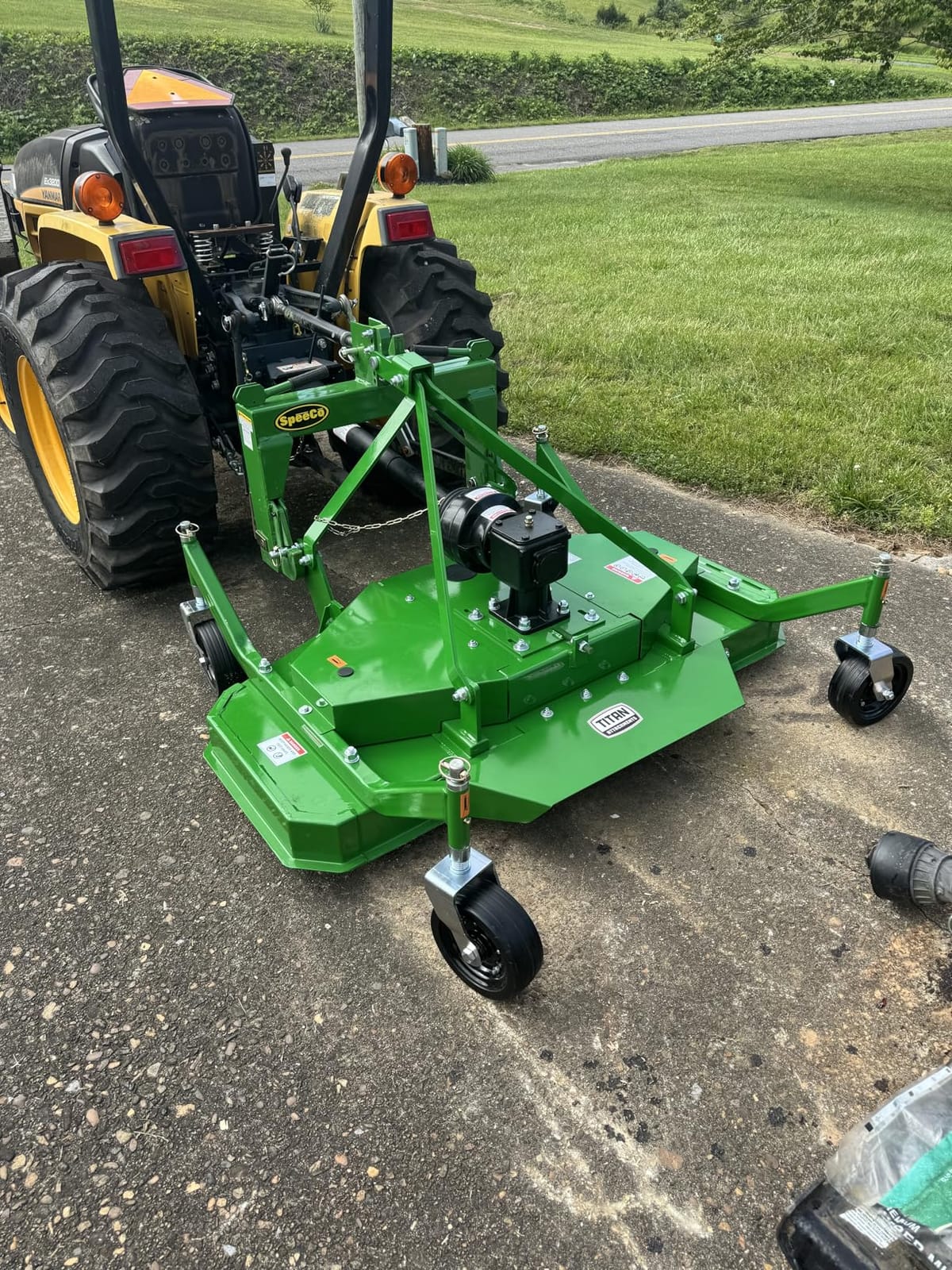 SpeeCo 3-Point Tractor Quick Hitch, Category 1, Orange customer photo 1