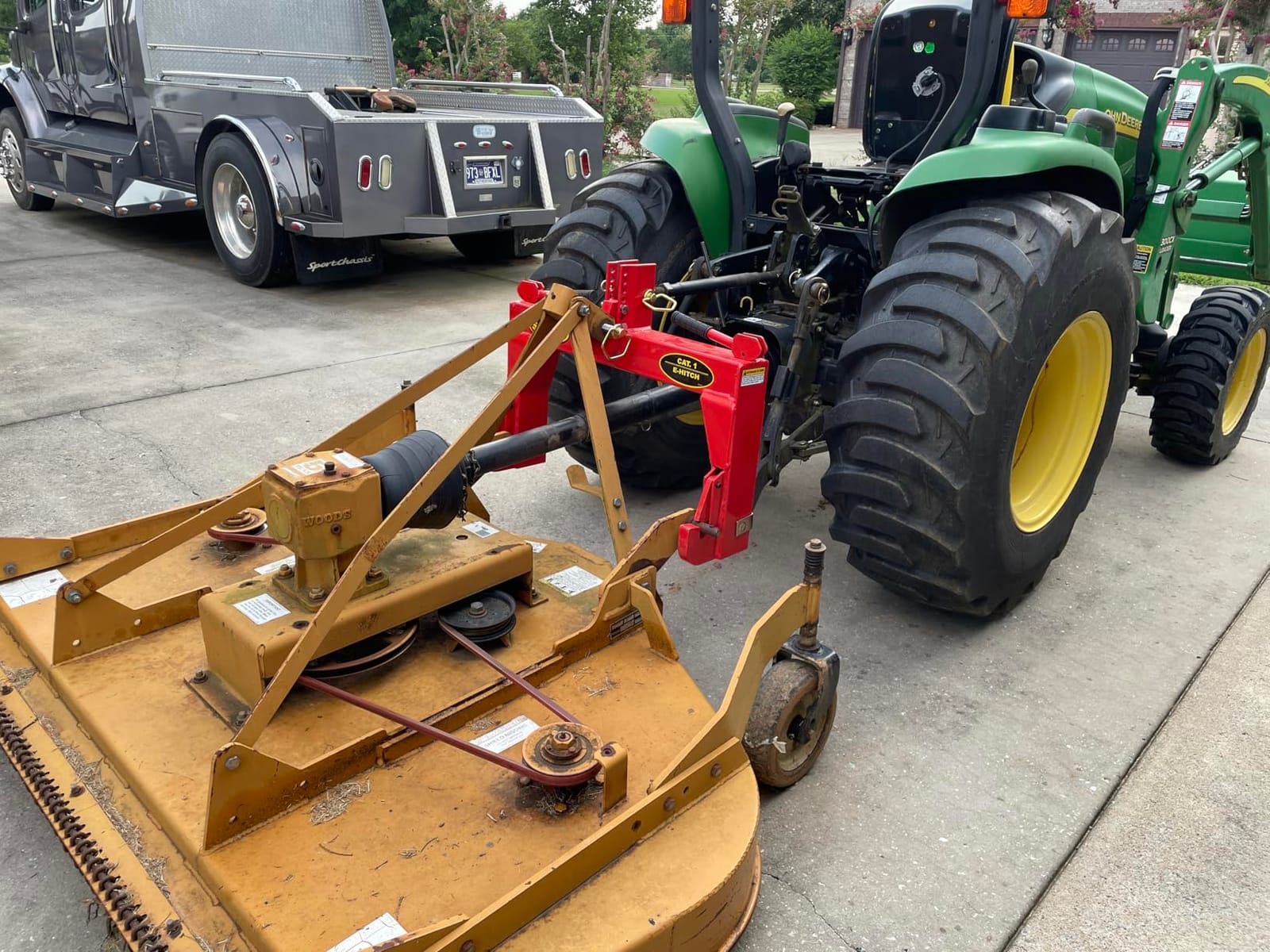 SpeeCo 3-Point Tractor Quick Hitch, Category 1, Orange customer photo 2