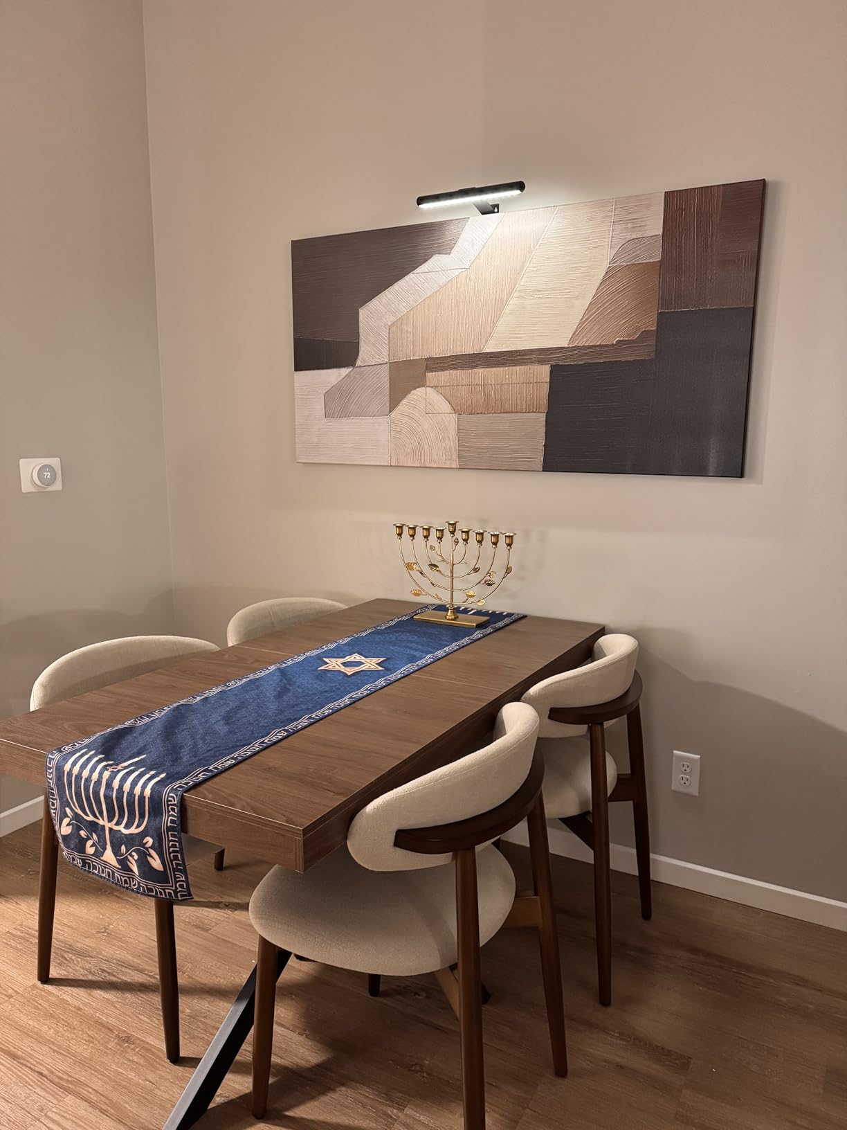 Extendable Dining Room Table for 4 6 8,55