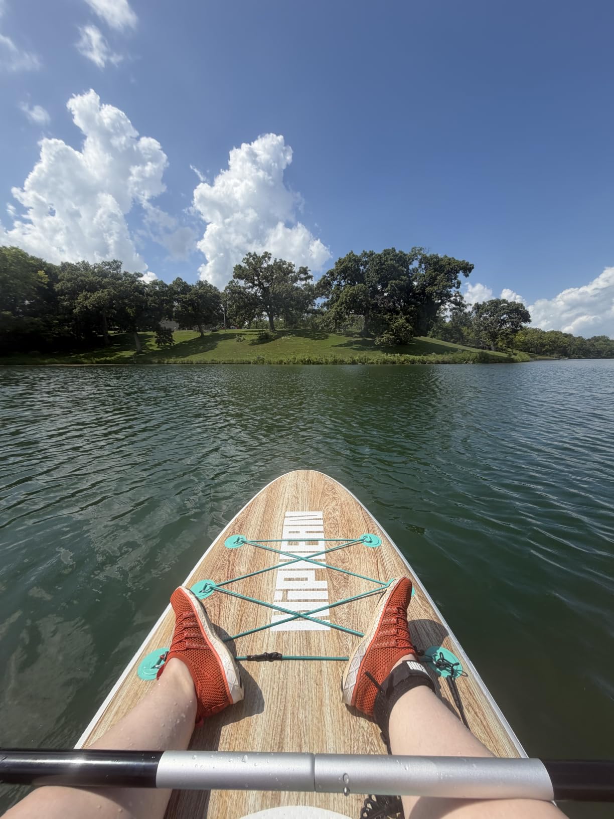 Niphean Inflatable Stand Up Paddle Board with SUP Accessories customer photo 2