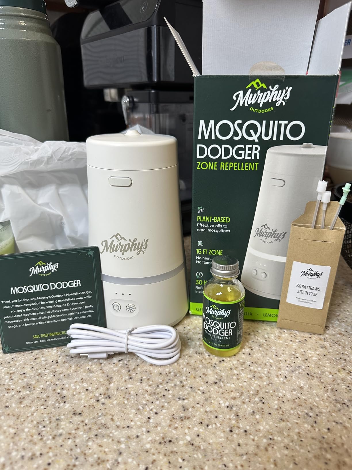 Murphy's Naturals Mosquito Repellent Device, for Patio & Outdoor Use customer photo 2